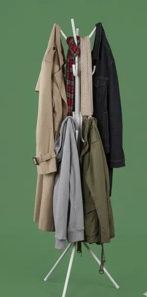 12 HOOK COAT HANGING STAND