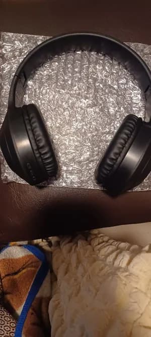Black Wireless Over-Ear Headphones