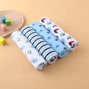 4 Pieces Receiving Blanket