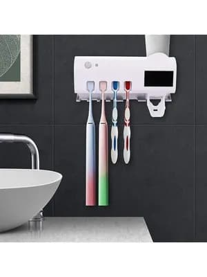 Multifunctional Toothbrush Sterilizer and Dispenser