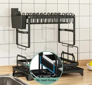 2-Tier Kitchen Dish Drying Rack