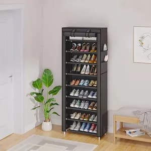 9-Tier Fabric Shoe Rack