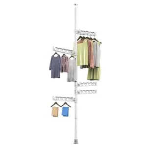 Telescopic Floor to Ceiling Free Standing Cloth Drying Pole