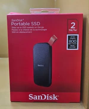 SanDisk SDSSDE30-2T00-G26 2TB Portable SSD