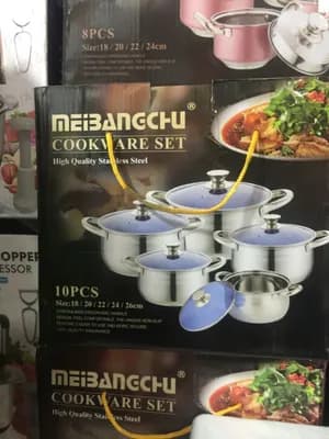 Stainless steel cookware set