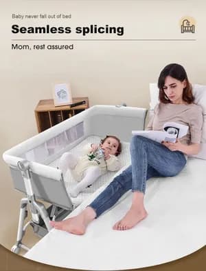 Baby Bedside Crib Bassinet