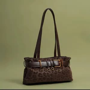 Leopard Print Handbag