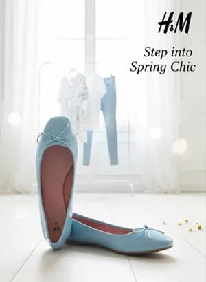 Plain bow ballerina flat