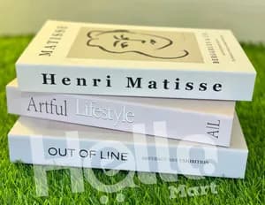3 Pcs Decorative Books Set