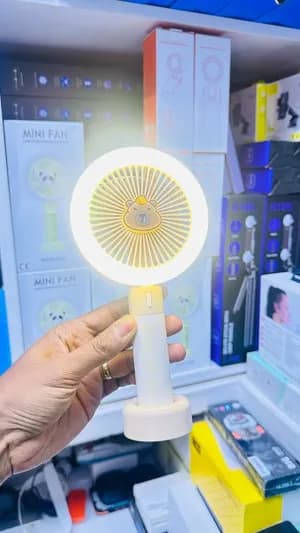 Mini Cartoon Handheld Fan
