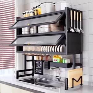 Over Sink Kitchen Utensils Storage Rack