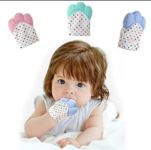 Baby Teether Silicone Gloves Newborn
