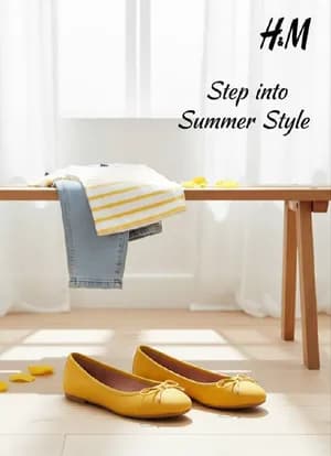 Plain bow ballerina flat