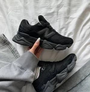 New Balance 9060 Triple Black Sneakers