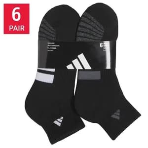 adidas Men's Quarter Sock 6-pair