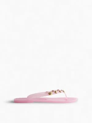 Primark embellished toe post jelly sandals