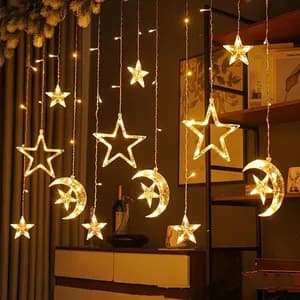 Moon and Star Shape LED Light