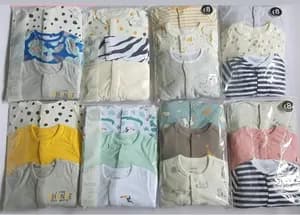3-piece newborn Baby foot wrapped Jumpsuit