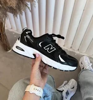 New Balance 530 Black White Shoes