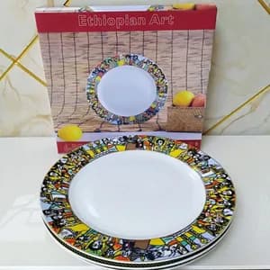 Saba Design porcelain dinner plates