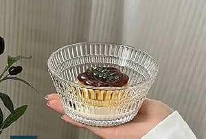 Deli Glass Blooming Glass Bowl 7 Piece Set