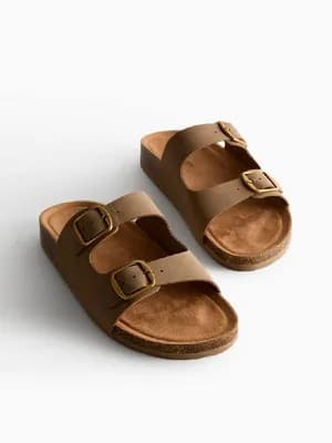 Primark Double Buckle Strap Mule Sandals