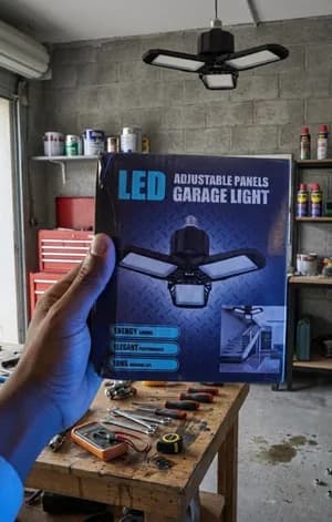 Adjustable LED Garage Light