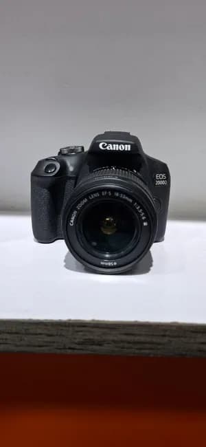 Canon 2000D DSLR Camera with 18-55mm Lens