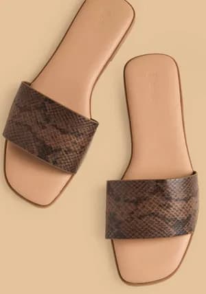 MAX slip on sandals