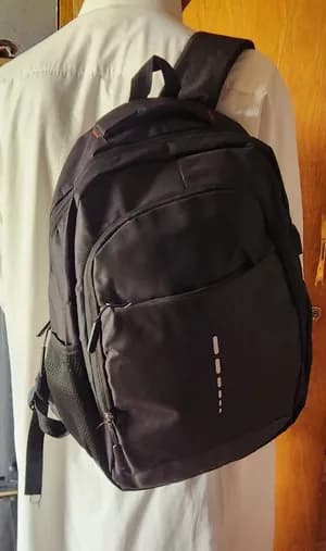 Black Backpack Bag for Kids