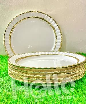 Ceramic Dining Plates 6 Pieces