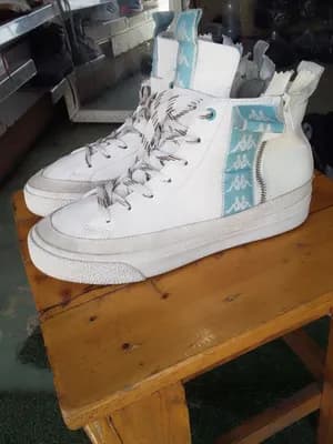 Kappa Leather High-Top Sneakers Size 41