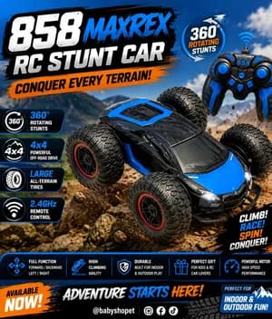 858 MaxRex RC Stunt Car