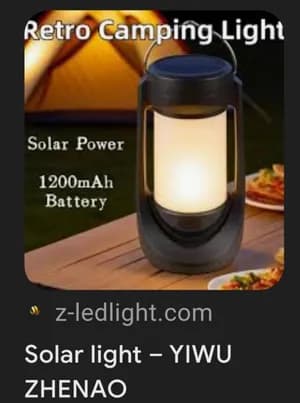 Portable Camping Light