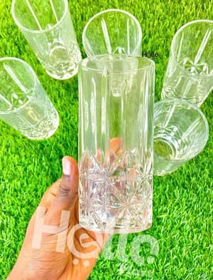 Quality Decorative Glass Tumbler Set