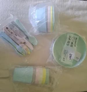 IKEA KALAS BPA-Free Kids Tableware Set - 36 pieces set
