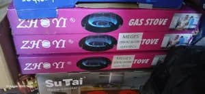 3 Plate Cylinder Gas Stove