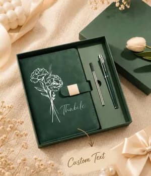 Custom personalized notebook