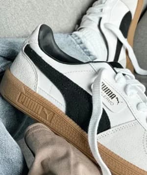 Puma Palermo White Gum Shoes