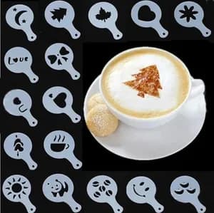 Coffee latte Art stencils