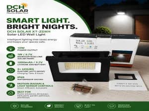 XT-ZDXH — Solar Motion Sensor Light