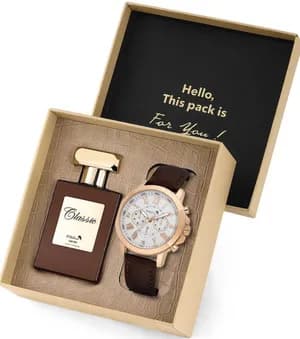 Polo Watch and Perfume Gift Set