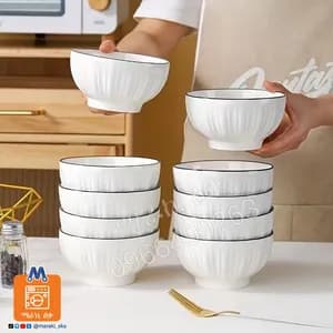 Ceramic Soup and Porridge Bowl