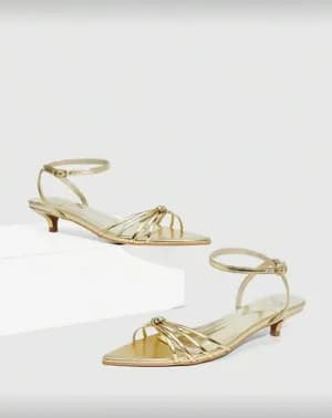 Pointed toe kitten heel 37
