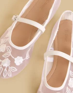 MAX Floral Ballerina Shoes