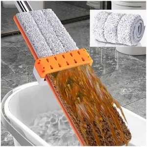 Microfibre Squeeze Flat Mop