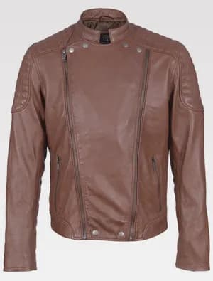 LE TEMPS LARRY Leather Jacket