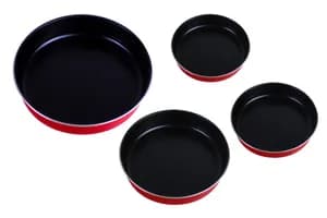 4PCs Non Stick Plates