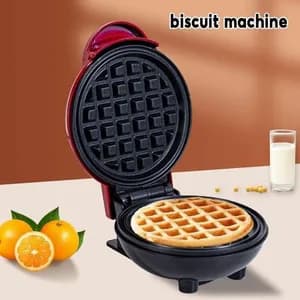 Mini Waffle Maker ትንሿ የዋፍል ብስኩት መስሪያ