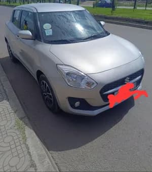 Silver Suzuki Hatchback 2022